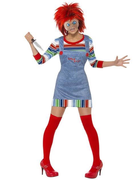 Mesdames adulte costume homme Chucky Halloween Déguisements FILM D HORREUR childs play eBay
