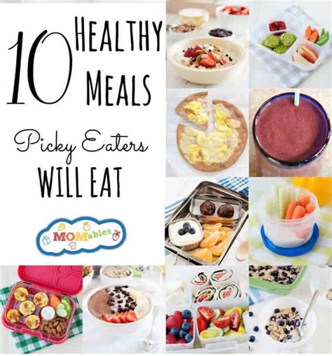 I hope you'll be able to find recipes here that even the pickiest of kids will love for dinner this week! 10 Healthy Meals Picky Eaters Will Eat