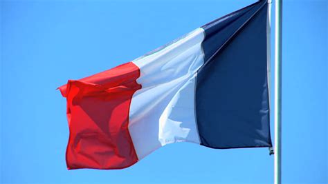 The Tricolorthe National Flag Of France Stock Footage Video 261274