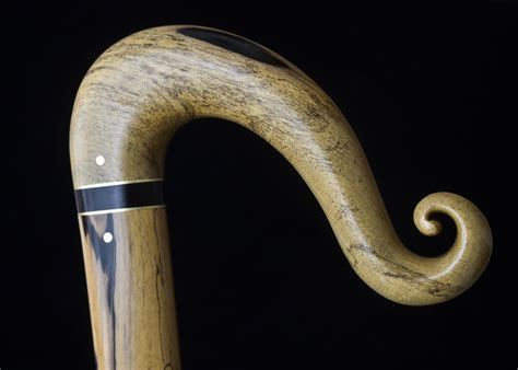 Handmade Curled Handle Walking Canes — Gillis Canes Llc
