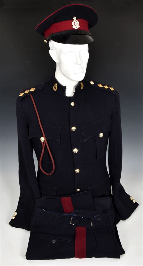 Lot A Royal Army Medical Corps Ramc No1 Dress Uniform With Cap With