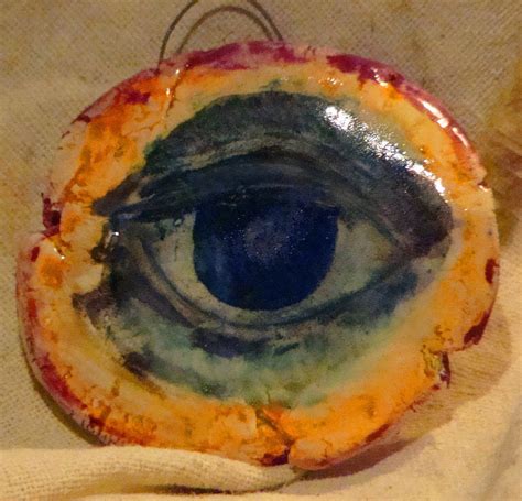 Ceramic Eye Pendant By Arealm Ceramic Eye Ceramic Art Ceramic Beads