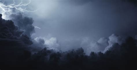 Wallpaper Lightning Dark Sky Clouds Storm Desktop Wallpaper Hd