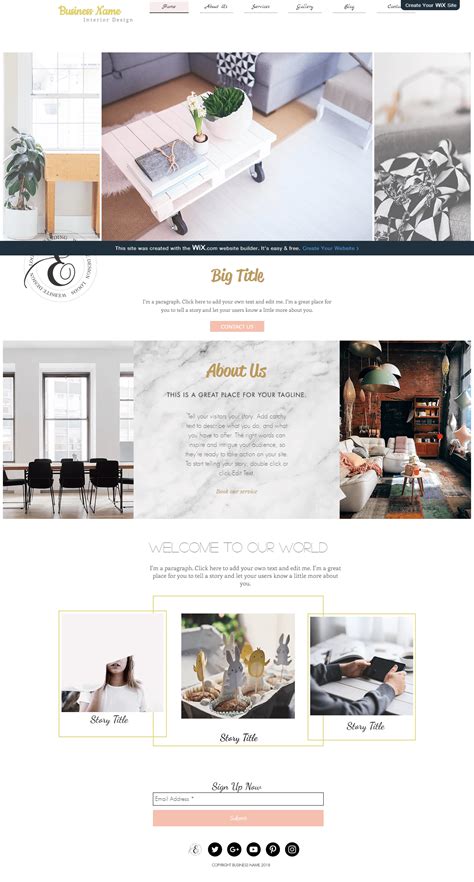 Premade Templates Branding Website Design Website Design Design Template