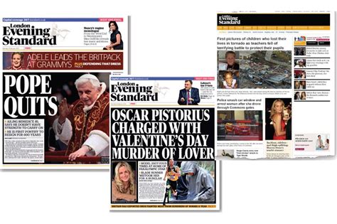 Evening Standard Readership Hits 17million London Evening Standard