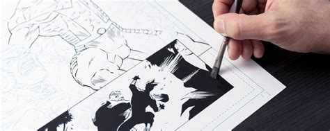 Inking For Comic Books Traditional And Digital Techniques By Sam Hart