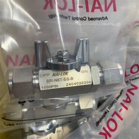 Nai Lok Stainless Steel Ss Psi Od Female Ball Valve With