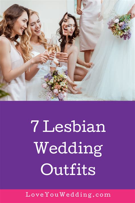 looking for the best lesbian wedding outfits that will make your guests jaws drop as you walk