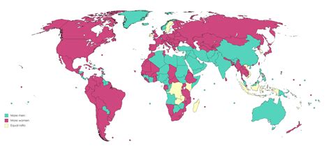 World Sex Ratio[6300x3095] Mapporn