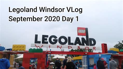 Legoland Windsor Resort Day One Vlog September 2020 Youtube
