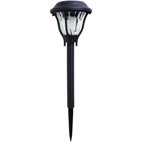 Solar pathway lights are a form of solar light, which is primarily used outdoors to light up. Hampton Bay Bronze Solar LED Pathway Outdoor Light (6-Pack ...