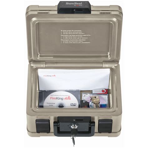 Fireking Sureseal 12 Hour Fireproof And Waterproof Safe Box With Key