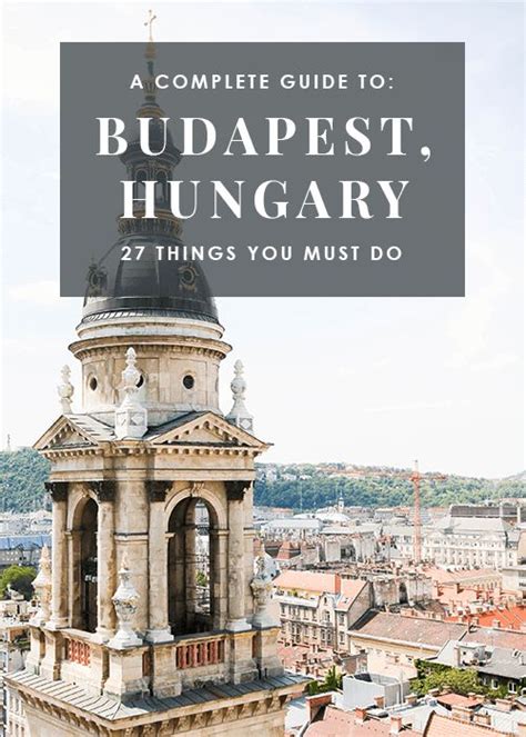 How To Spend 3 Days In Budapest The Perfect Itinerary Budapest