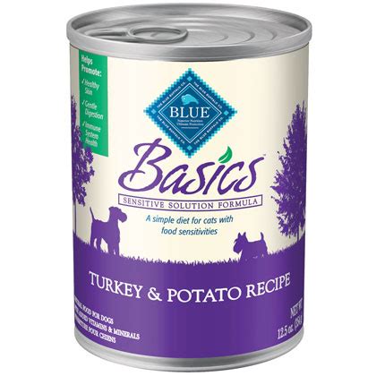 Each recipe includes its aafco nutrient profile when available… growth (puppy), maintenance (adult), all life stages, supplemental or unspecified. Blue Buffalo Basics Canned Dog Food | 1800PetMeds ...