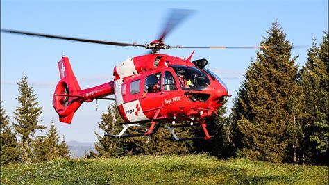 Der Rettungshelikopter Airbus Helicopters H145 Schweizerische