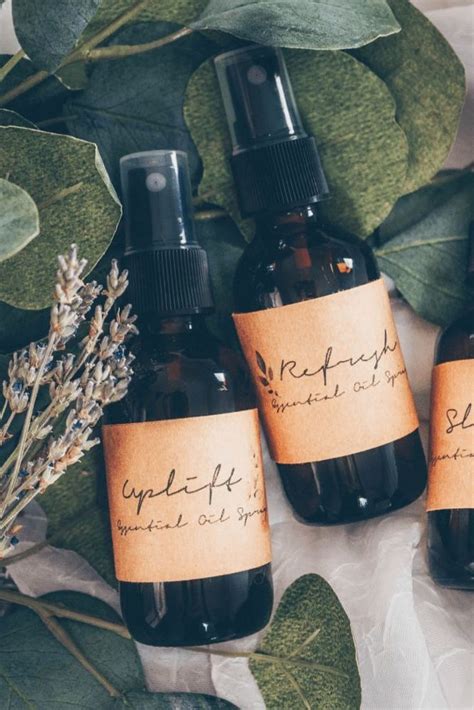 The gift of scent with a handmade, fresh botanical room spray. How to Make DIY All-Natural Room Sprays | Diy room spray ...