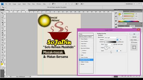 Belajar Desain Grafis Membuat Pamflet Sederhana Adobe Photoshop Ps