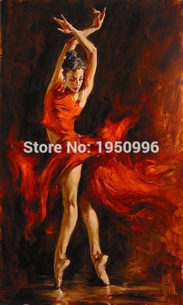 Hot Modern Paintings Decor Wall Chinese Ballet Woman