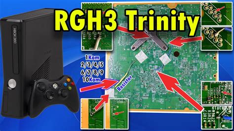 Rgh3 Xbox 360 Trinity طريقه تعديل الاكس بوكس Youtube