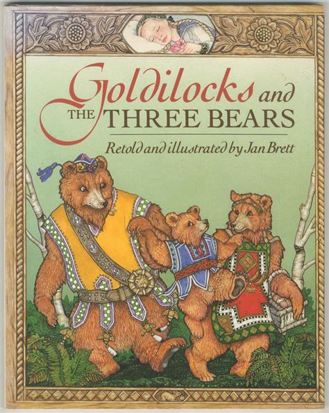 Goldilocks And The Three Bears By Jan Brett Hardcover 1987 From