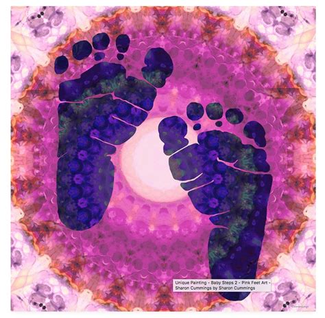 Sharon Cummings On Twitter Baby Steps Pink And Purple Baby Feet Here