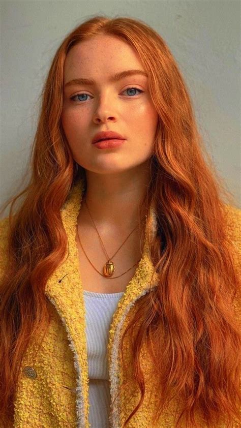 Stranger Things Girl Sadie Sink Ginger Hair Pretty Woman Redheads
