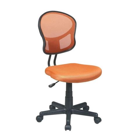 Gently used, vintage, and antique orange office chairs. OSP Home Furnishings Orange Office Chair | Purple desk ...