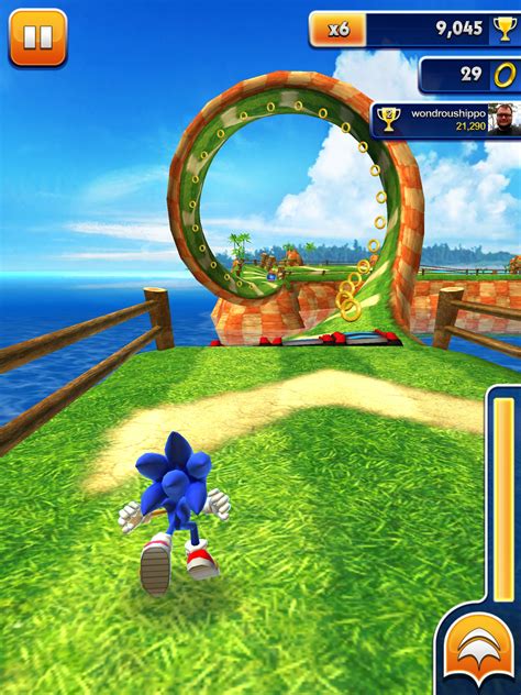 مجهول أسد ثوري الخام الدعائم الحماس Sonic Dash تحميل