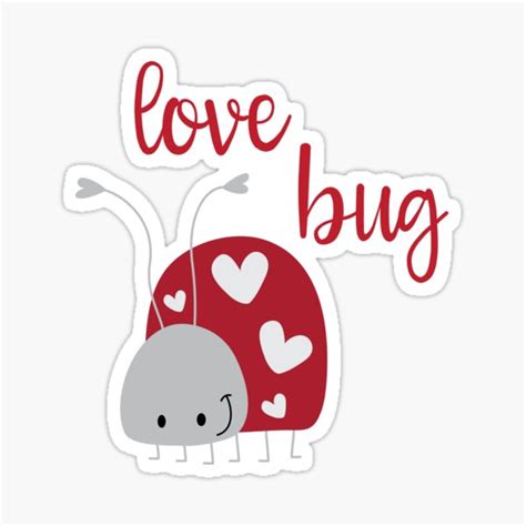 Love Bug Stickers Redbubble