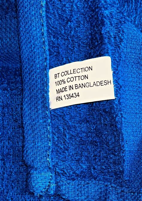 100 Cotton Royal Blue Salon Towels 1 Doz 16x27 Beauty Salon Quality