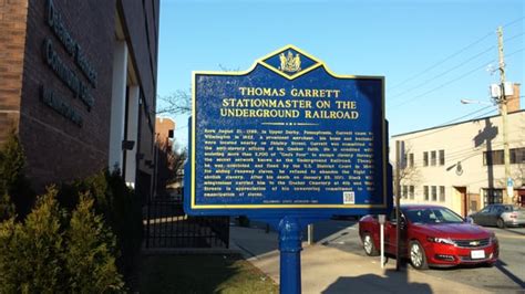 Thomas Garrett Underground Railroad Historical Marker Landmarks