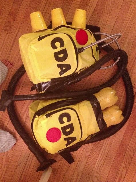 The child detection agency (or cda for short) is a group of monsters from the film monsters. DIY Monster's Inc. CDA costumes. Cheap yellow backpacks ...
