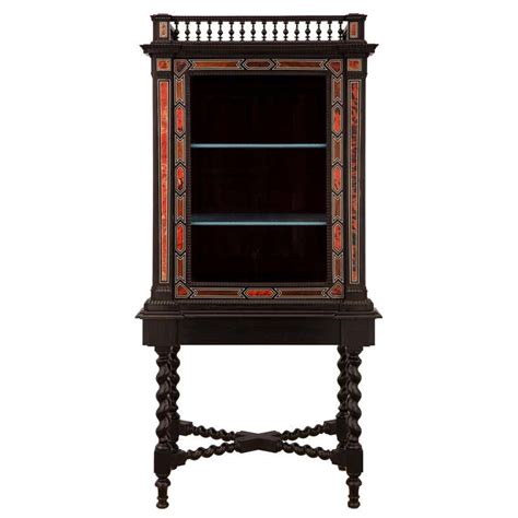 Authentic Baroque Style Cabinet From Hamburg About 1700 For Sale At