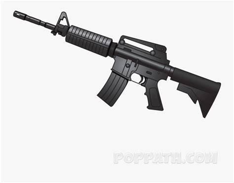 Transparent M16 Clipart Transparent Background Guns Png Free