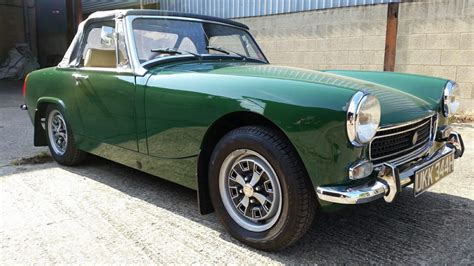 1970 H MG Midget MkIII In British Racing Green Mike Authers Classics