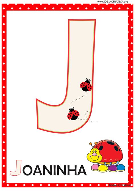 Alfabeto Joaninha Para Imprimir Grátis Alphabet Ladybug Abc Symbols