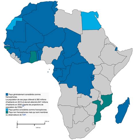 Afrique Francophone • Map •