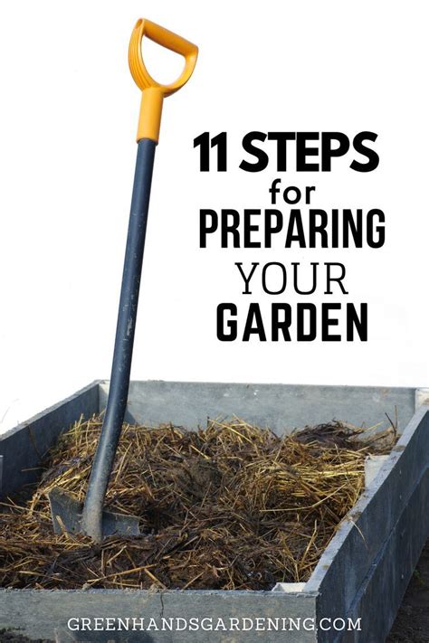 11 Steps For Preparing Your Garden Preparation Garden Garden Tools