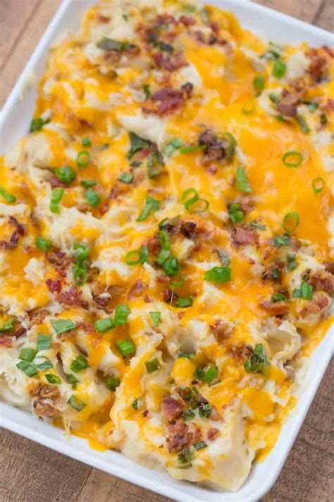 You don't need a spoon for these tasty fried mashed potatoes. Ultimate Loaded Mashed Potatoes - Dinner, then Dessert