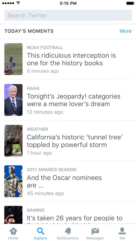 Twitter Revamps Its Mobile App Replacing Moments Tab With All