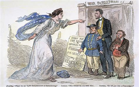 Civil War Cartoon Photograph By Granger Fine Art America