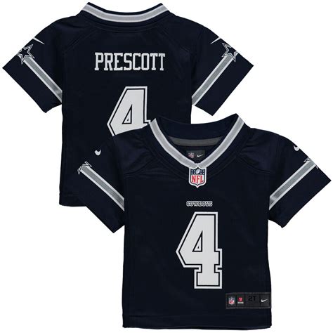 Toddler Dallas Cowboys Dak Prescott Nike Navy Game Jersey