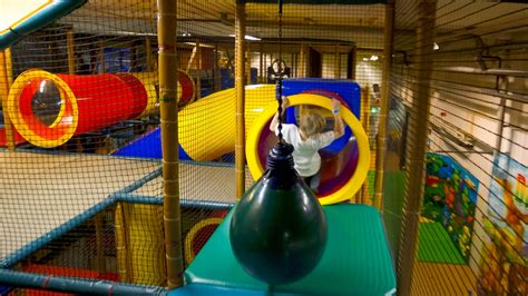 Tube Slide At Busfabriken Indoor Playground Youtube