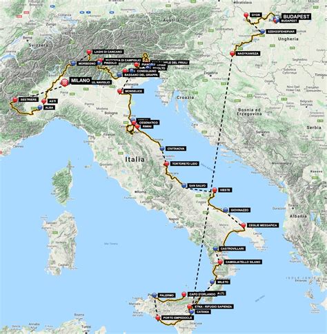On thursday, 1 october 2020. Puertos de Montaña - Giro de Italia 2020. - Il Giro