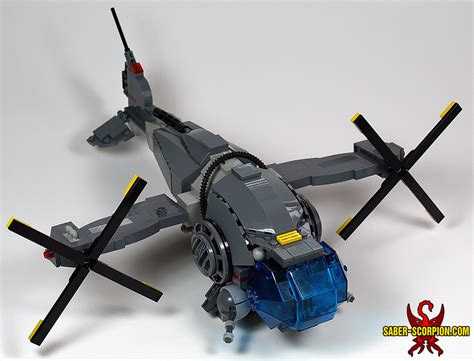 Lego Fallout Enclave Vertibird Saber Scorpions Lair Personal