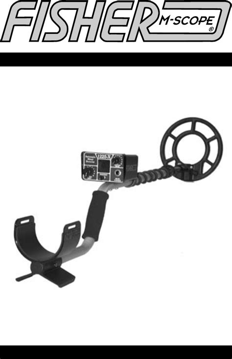 Users manual for the gc1006 metal detector. Fisher Metal Detector 1225-X User Guide | ManualsOnline.com