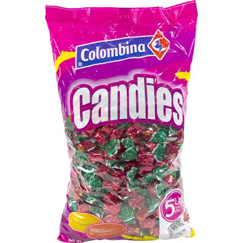 Colombina Strawberry Filled Hard Candies 5 Lbs