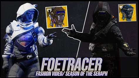 Destiny 2 How To Fashion Foetracer Season Of The Seraph Youtube