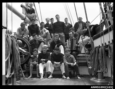 Crew Members Of A Three Masted Ship Joseph Conrad This Pho Flickr