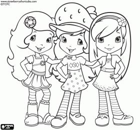 Free orange blossom sitting on a slice of orange, she is a great friend of strawberry shortcake coloring and printable page. Strawberry Shortcake with her friends Orange Blossom and ...